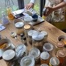 スパイスからカレーを楽しく作るの講座の風景