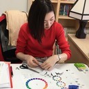 色で自由自在に自分らしくオシャレを楽しめる教室の講座の風景