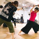 剣舞右近流の開催する講座の風景