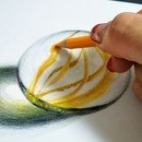 準備も片付けも簡単な色鉛筆でリアルに描いてみようの講座の風景