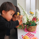 rosy tokyo バラとハーブの暮らしレッスンの講座の風景