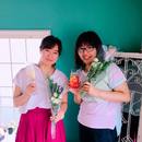 rosy tokyo バラとハーブの暮らしレッスンの講座の風景