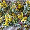 京都で季節のお花を使ったレッスン教室の講座の風景