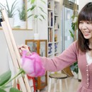 絵画教室ウニアトリエの開催する講座の風景