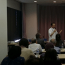 お灸のツボで生活力アップ。の講座の風景