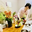 プチ生け花とカラー・宝石講座で暮らしに彩りを❣️の講座の風景