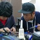 ドローンレース寺子屋の講座の風景