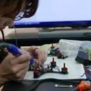 ドローンレース寺子屋の講座の風景