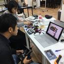 ドローンレース寺子屋の講座の風景