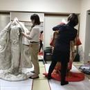 初心者さんからプロの方までヘアセット&着付け教室　“聖の華”の開催する講座の風景