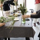 社団法人テーブルウェアスタイリスト連合会の開催する講座の風景