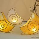 手作りライト教室「手作りdeお家ライト」の講座の風景