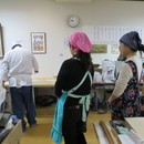 私にもできる美味しい！　手打ちそば体験の講座の風景