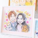 オリオンプラス似顔絵の開催する講座の風景