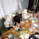 銀粘土教室CHAT-FATの講座の風景