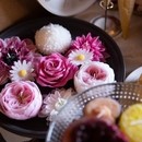 お寺のアトリエで、自分だけのキャンドルを作る。の講座の風景