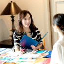 オンライン印象アップ術　イメージコンサルティングの講座の風景