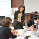 「色」によって、キレイを、楽しさを、潤いある生活にの講座の風景