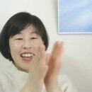 ゆびえのぐで癒やされる！水彩アート教室　の講座の風景