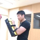 日本一やさしいキックボクシングジムの講座の風景