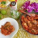 実は簡単♪日本の食材でスペイン料理オンライン教室　の講座の風景