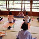 Sakuraの朝ヨガ教室の講座の風景
