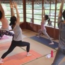 Sakuraの朝ヨガ教室の講座の風景