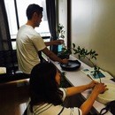 濱口志鳳 花研究所の講座の風景