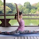 Sakuraの朝ヨガ教室の講座の風景