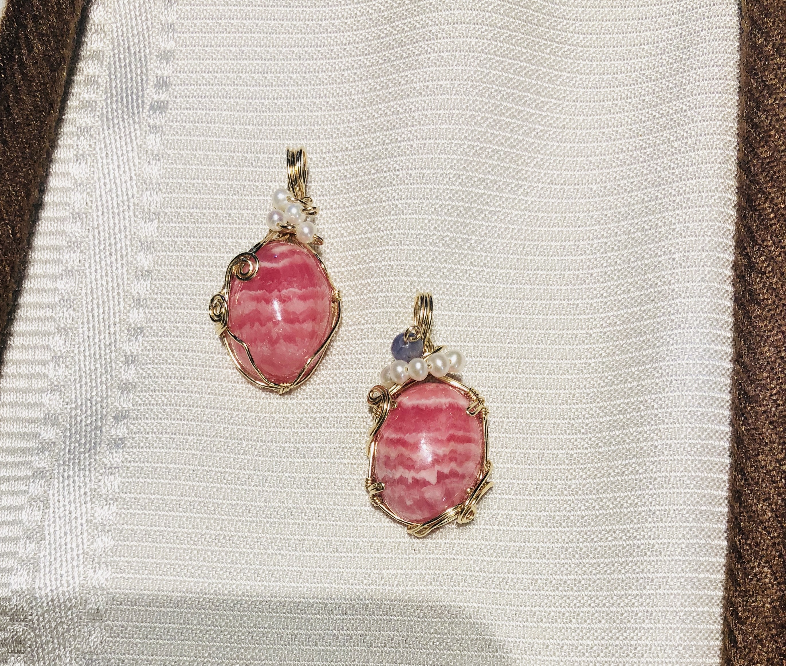 長谷部有子の本格ジュエリー制作ワイヤーラッピングジュエリー教室