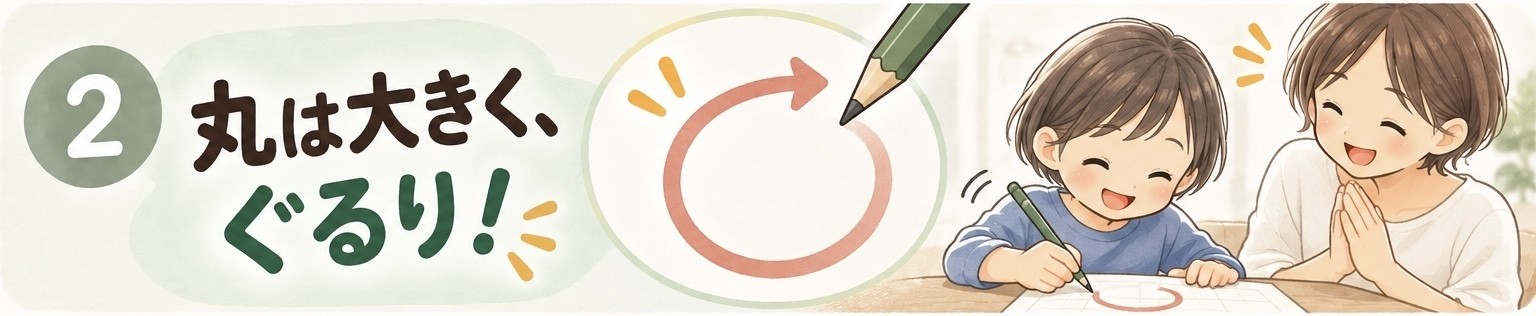 ひらがな「あ」の書き方レッスン
