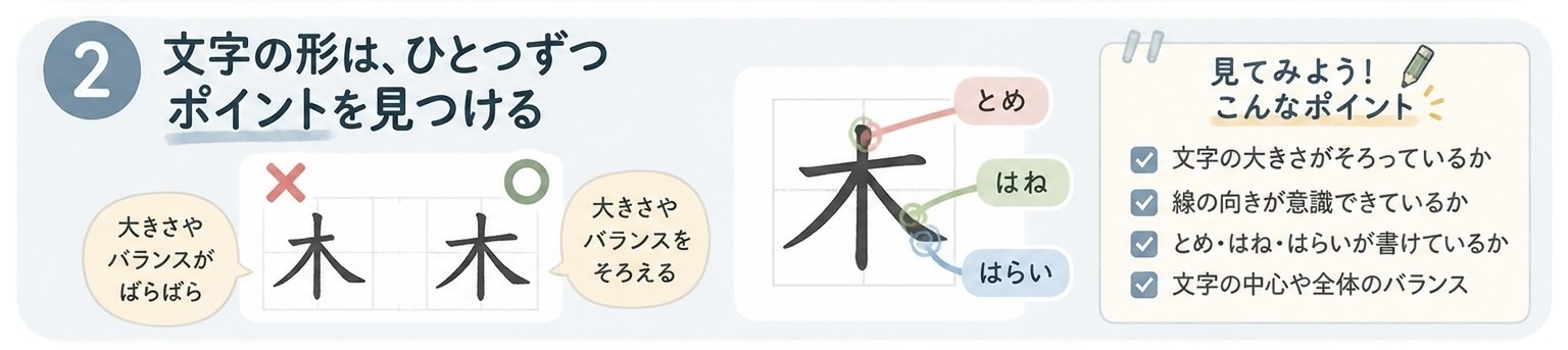 子どものきれいな字を育てる3つのコツ