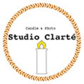 キャンドル&ハーバリウム教室『Candle Studio Clarte』の団体ロゴ