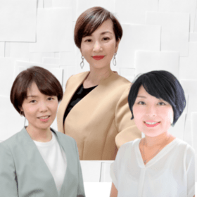 エリオット先生 ハルカ先生　アキ先生のプロフィール写真